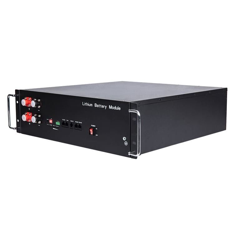 ولتاژ پایین 30kwh 50kwh Rackmount Lifepo4 انتخاب ذخیره برق باتری لیتیوم
