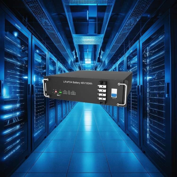 بسته باتری 24v 200ah باتری لیتیوم یون ریک نصب شده سیستم خورشیدی باتری ذخیره انرژی