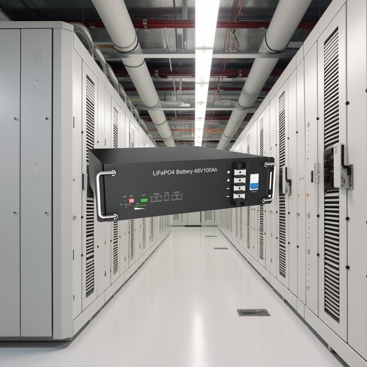 باطری لیتیوم با ولتاژ بالا Lifepo4 Rackmount 30kwh-50kwh سیستم ذخیره انرژی