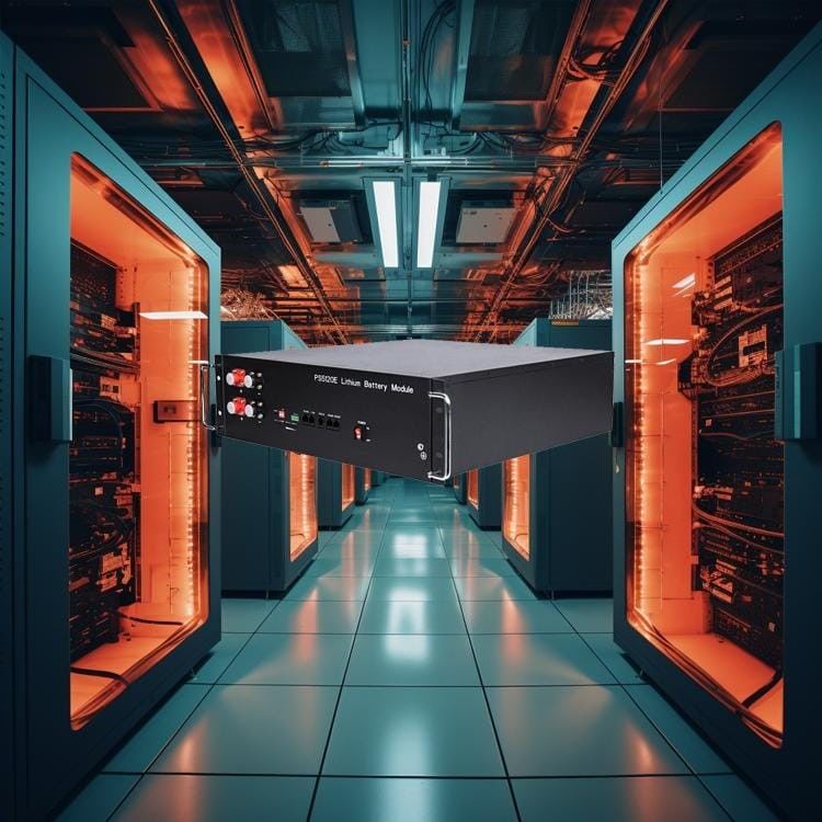 50kWh ولتاژ بالا Lifepo4 Rackmount باتری لیتیوم ذخیره سازی انرژی برای اهداف صنعتی